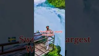 Thumbnail: This Is Sweden’s Most Powerful Waterfall 😍 #shorts #waterfall #tannforsen