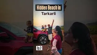 Thumbnail: HIDDEN BEACH IN TARKARLI - Bhogwe Beach & Niavti Fort on #XEV9e ! #KonkanTrip