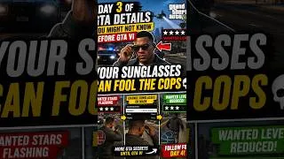 Thumbnail: Your Sunglasses Can Fool The Cops in GTA V 💀 #shorts