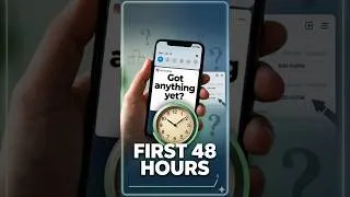 Thumbnail: Your First 48 Hours Aren't Failing—You're Preparing