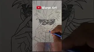 Thumbnail: Gojo Satoru Drawing - Anime Drawing