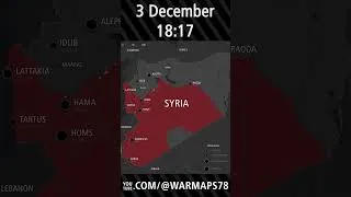 Thumbnail: Syria Rebel Offensive: Assad's Fall - Every Day [Nov 27 - Dec 8] - #syria #middleeast #conflict
