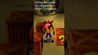 Thumbnail: Crash Bandicoot PS1 DuckStation Upscale Journey Comparison #retrogaming #retro #crashbandicoot #ps1