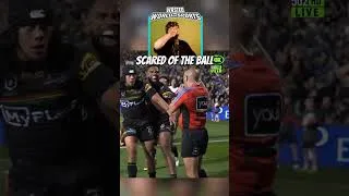 Thumbnail: Ashley Klein's Priceless Reaction to the Ball at Panthers vs. Roosters