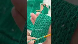 Thumbnail: Halter Top ✨ Click 👆 for Stitch Pattern | Comment “PDF” for Full Pattern! #patternlove #knitting