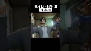 Thumbnail: Bro’s First Time In The USA 🇺🇸 | Grand Theft Auto V