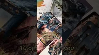 Thumbnail: Ooops!  They fumbled you!  #tarot #whatscomingupinlovelife #tarotreading #shorts 💫