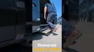Thumbnail: These powered steps give easy access #automobile #mobility