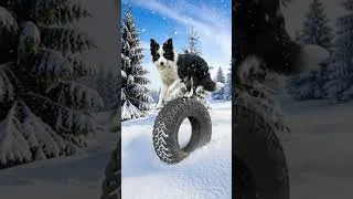 Thumbnail: NITTO Tire Fan Flick Featuring Ripley Using a Trail Grappler to Traverse Some Deep Snow #shorts