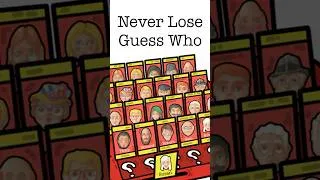 Thumbnail: How to Win Guess Who in 30 Seconds 🤯 #shorts #guesswho