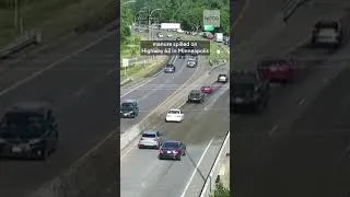 Thumbnail: Liquid manure spill causes pile-up crash on Minnesota freeway