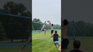 Thumbnail: BIG Block During RAINY Volleyball #Block #volleyball #volleyballplayer