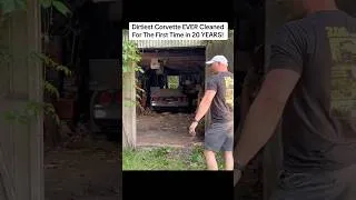 Thumbnail: Dirtiest Corvette EVER Cleaned For The First Time in 20 YEARS!