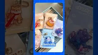 Thumbnail: Cute Stationery Business  #smallbusiness #stickershop #sticker #businessideas #trending #shorts