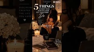 Thumbnail: 5 Things Women Who Always Look Put Together Do ✨ #Shorts