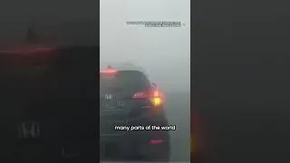 Thumbnail: Crash blamed on wildfire smoke obscuring road in Indonesia | #shorts