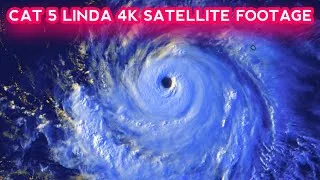 Thumbnail: Mejor Hurricane Linda 4K Satellite Video | Hurricane Linda Latest Update #linda