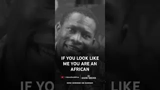 Thumbnail: STOP Feeling Like You Don't Belong in Africa as an African American #africa #shorts
