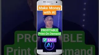 Thumbnail: How to Start a PROFITABLE Print on Demand Business with AI in 2026