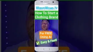 Thumbnail: I Used AI to Start A Clothing Brand (It Actually Worked) 🤯 #ai #fashionbusiness #startup
