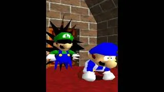Thumbnail: Luigi BREAKS SMG4's NECK  #funny #mario #meme