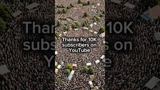 Thumbnail: This is what 10,000 subscribers actually looks like... THANK YOU! 🥹🎉