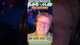 Thumbnail: BAND MAID Frist time Reaction ! REAL EXISTENCE #live #bandmaid #bandmaidreaction #reaction #jrock