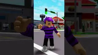 Thumbnail: He BROKE MY CAR because I'M A GOOD PERSON.. 😢 #Brookhaven #Roblox #RobloxShorts