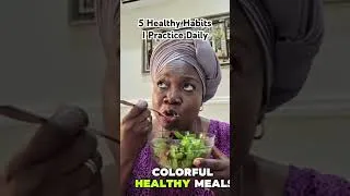 Thumbnail: Practice these healthy habits daily. #healthylifestyle #health #wellness #viral #viralshorts