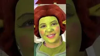 Thumbnail: Princess Fiona - Shrek Face Paint for Kids! #shrek #shorts #facepaint