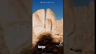 Thumbnail: This IS the ROCK MOSES STRUCK TO give the Hebrews water, it's close to mount #sinaí #Moses #exodus
