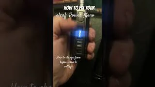 Thumbnail: How to fix your Eleaf Power Mono from “BYPASS” back to “VOLTAGE” & a tip at the end #fix #Eleaf