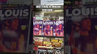 Thumbnail: The first magazine I’ve found just about Louis! #louistomlinson #humor #music #shorts #fyp
