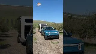 Thumbnail: Is this travel trailer worth $179,000? Pebble Flow EV Camper #shorts