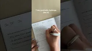 Thumbnail: What are you grateful for today? #gratitude #journaling