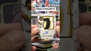 Thumbnail: Finally pulled it! #shorts #baseballcards