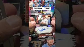 Thumbnail: Pulled a legend! #shorts #baseballcards