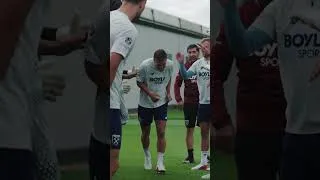 Thumbnail: Joël Veltman gets warm welcome 😂 #westham #shorts