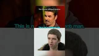 Thumbnail: George Michael VS. Noel Gallagher #shorts #georgemichael #oasis