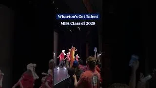 Thumbnail: Wharton MBA Talent Show Class of 2028