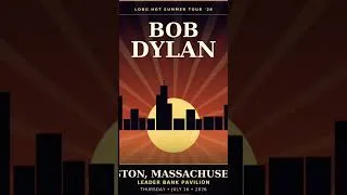 Thumbnail: Bob Dylan - Crossing The Rubicon | Boston, MA 7/16/2026