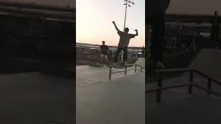 Thumbnail: Cookie - Feeble Up Kinked Handrail | Lynch Skatepark Boston