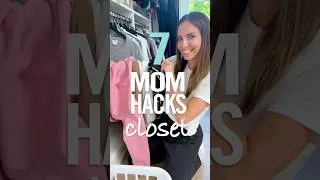 Thumbnail: 7 MOM HACKS℠ | Closet Organization #shorts #satisfying