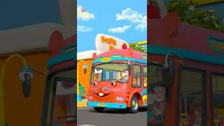 Thumbnail: Wheels on the Bus Fun Song #nurseryrhymes #bus #shorts