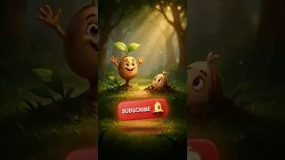 Thumbnail: Growth Begins With Courage | The Two Seeds | 1 Minute Moral Story for Kids