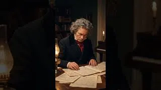 Thumbnail: BEETHOVEN — HEARTBROKEN THREE TIMES, YET IMMORTAL #shorts