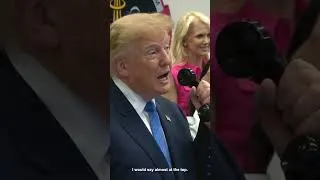 Thumbnail: President Trump speaks on the phone with astronauts aboard the International Space Station!