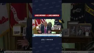 Thumbnail: BREAKING: President Trump officially changes the name of Lake Ontario to Lake America.