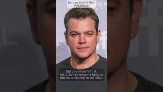 Thumbnail: Matt Damon