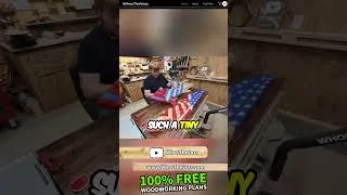 Thumbnail: Folded Flag from a 2x12. FREE PLANS